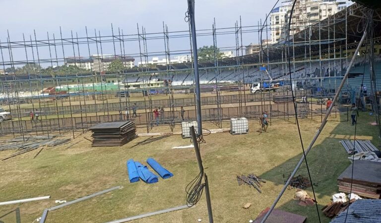 Lal Bahadur Stadium hired again for non-sporting event