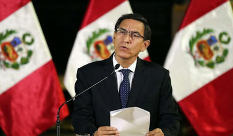 Former Peru President Vizcarra sentenced to 14 years in prison for bribery