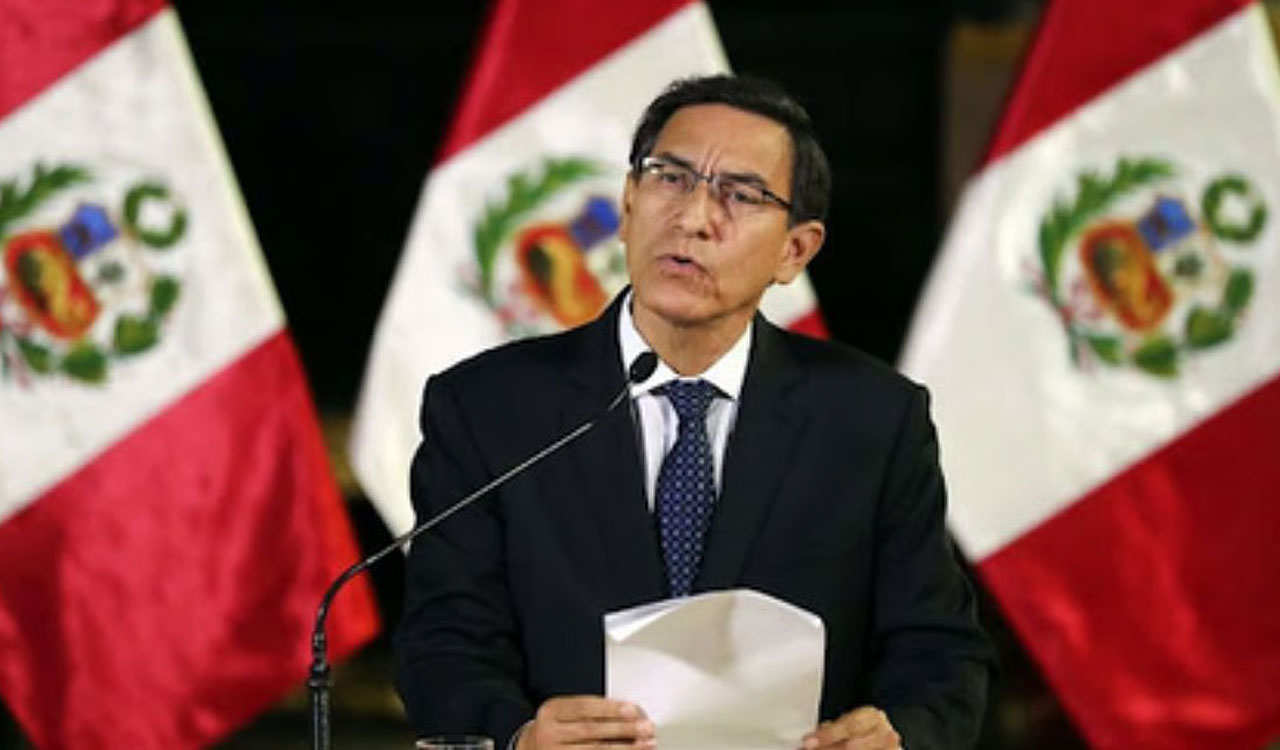 Former Peru President Vizcarra sentenced to 14 years in prison for bribery