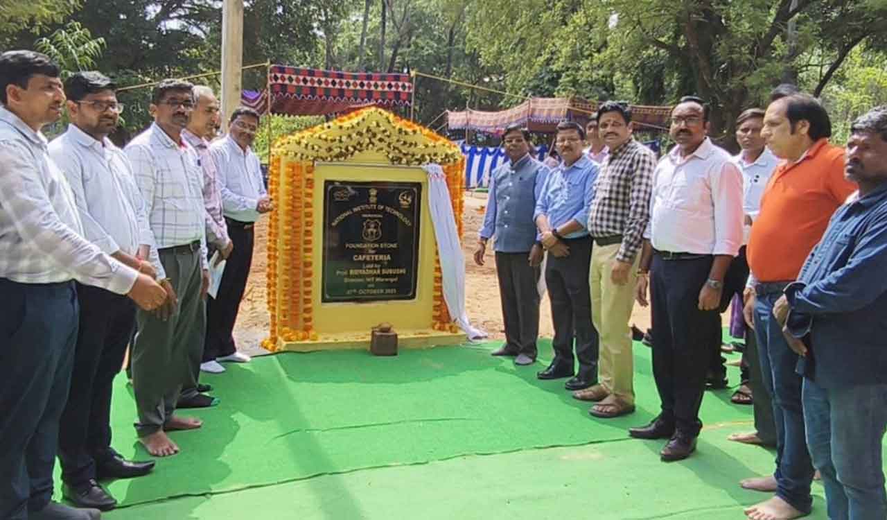 NIT Warangal begins work on Rs 24 crore open-air amphitheatre, cafeteria