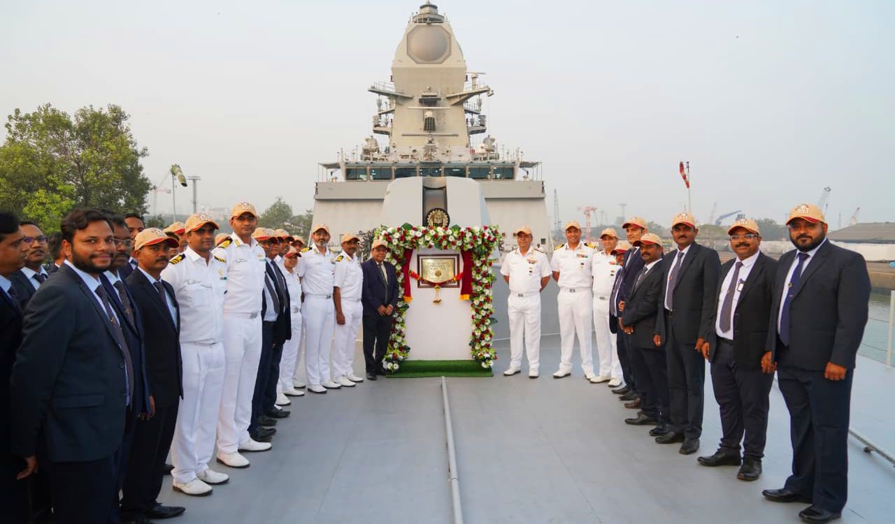 Navy Receives Taragiri, Fourth Project 17A Frigate Equipped With BrahMos