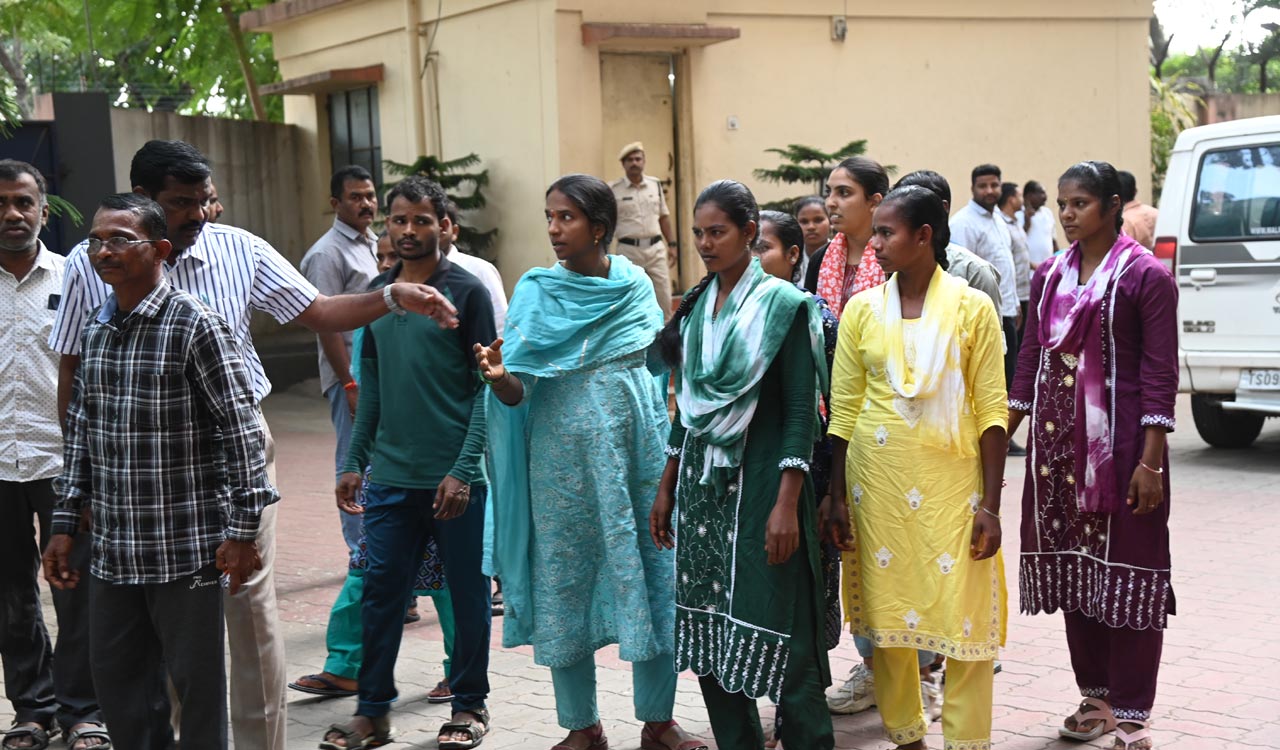 Thirty seven Maoists surrender before Telangana DGP in Hyderabad