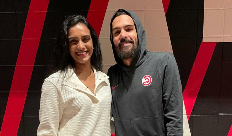 P V Sindhu experiences NBA action during break from badminton