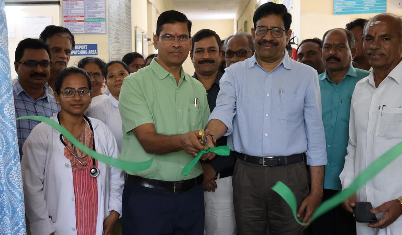 Nava Bharat sets up drinking water plant at Paloncha health centre