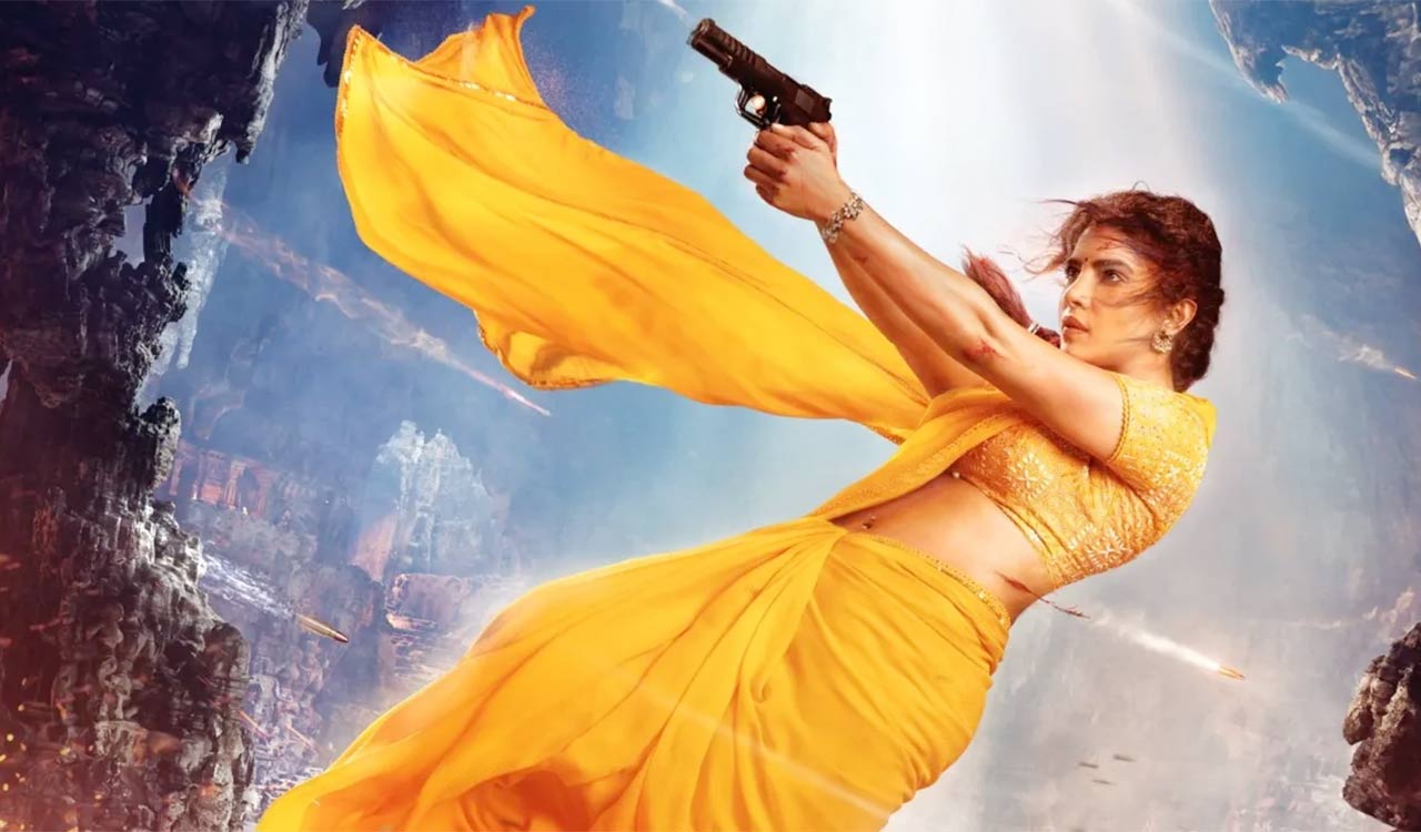 Priyanka Chopra unveils fierce Globetrotter poster as ‘Mandakini’