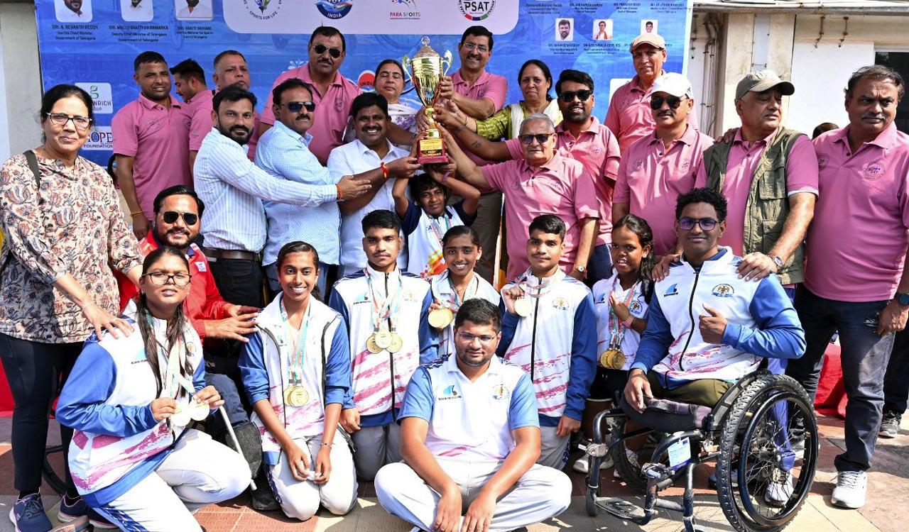 Karnataka wins team title at Para National Swimming Championship