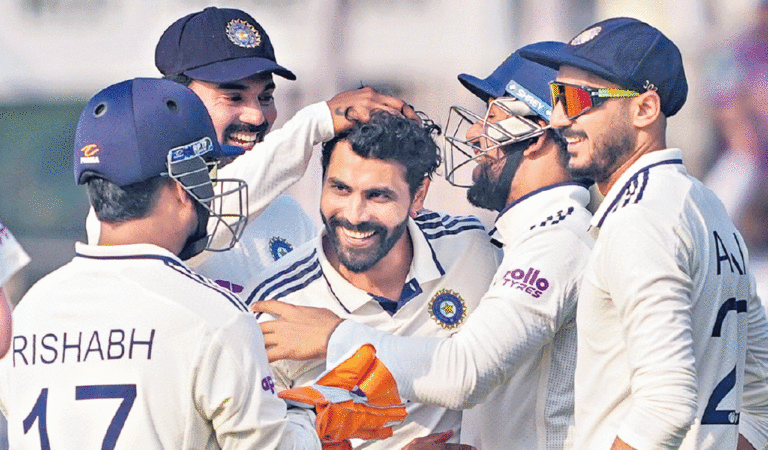 Ravindra Jadeja puts India on brink of victory against South Africa at Eden Gardens