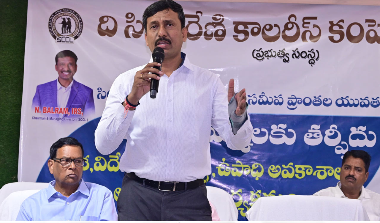 Singareni empowers youth to compete at national, International levels: CMD