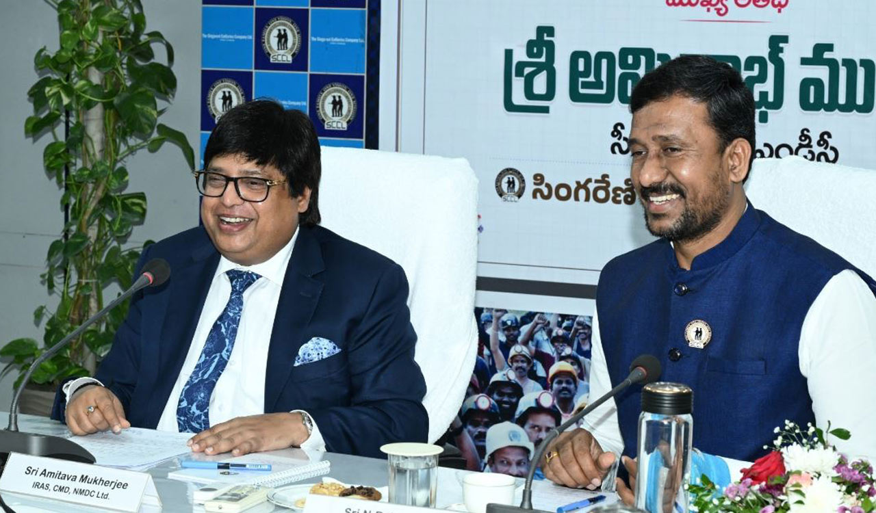 NMDC chief stresses vigilance and ethics at SCCL event