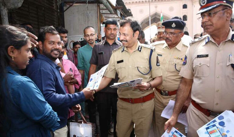 Hyderabad: Sajjanar launches Cybercrime awareness rally, urges public vigilance