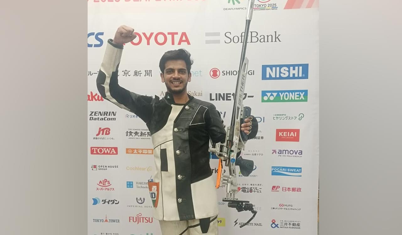 Shourya Saini clinches silver, India’s 13th shooting medal at Deaflympics