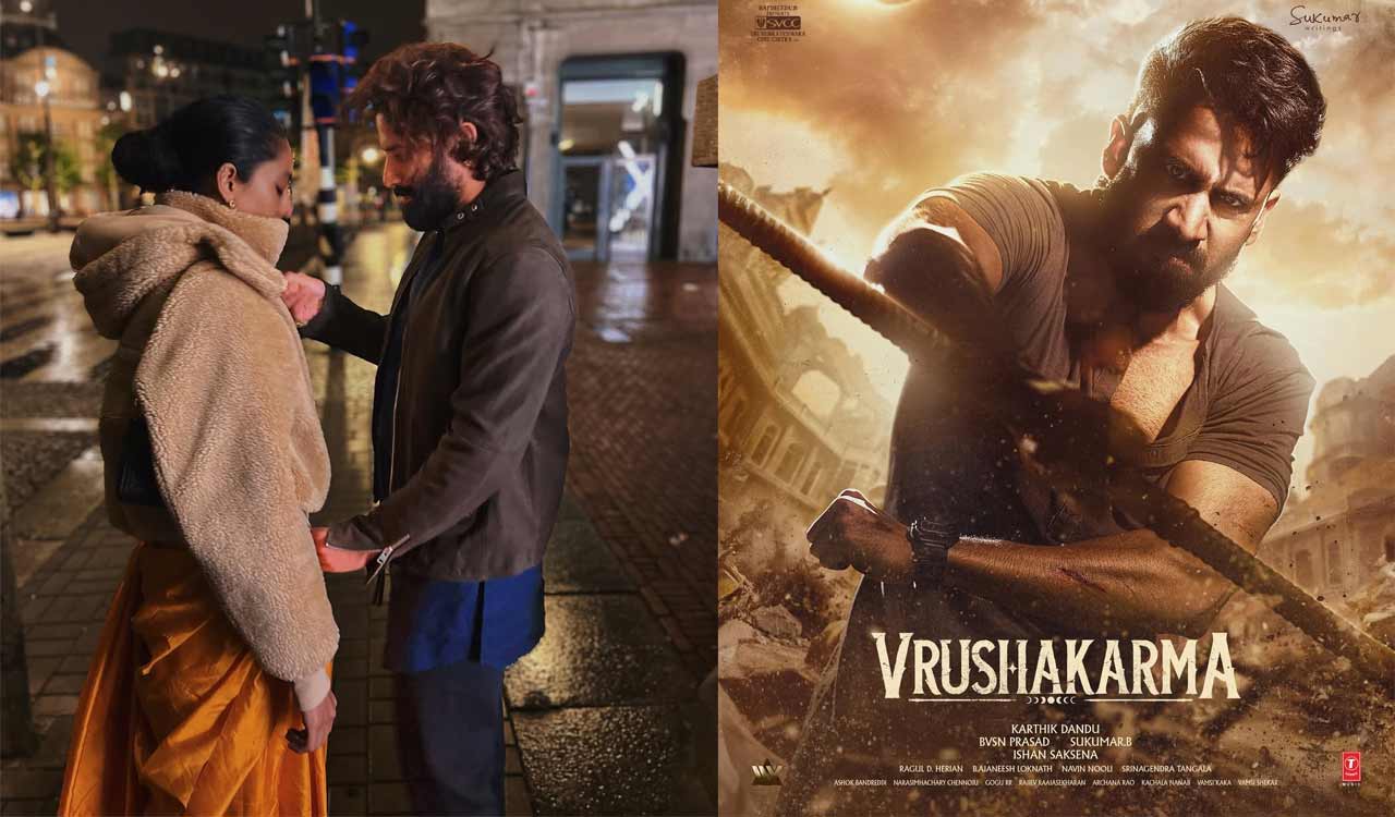 Sobhita Dhulipala wishes husband Naga Chaitanya happy birthday; first look of ‘Vrushakarma’ unveiled