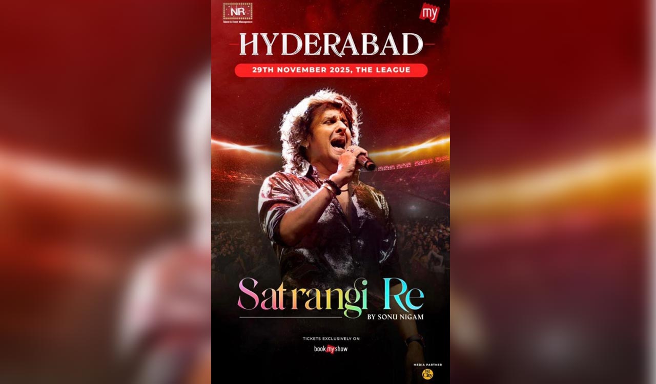Sonu Nigam to perform in Hyderabad on November 29
