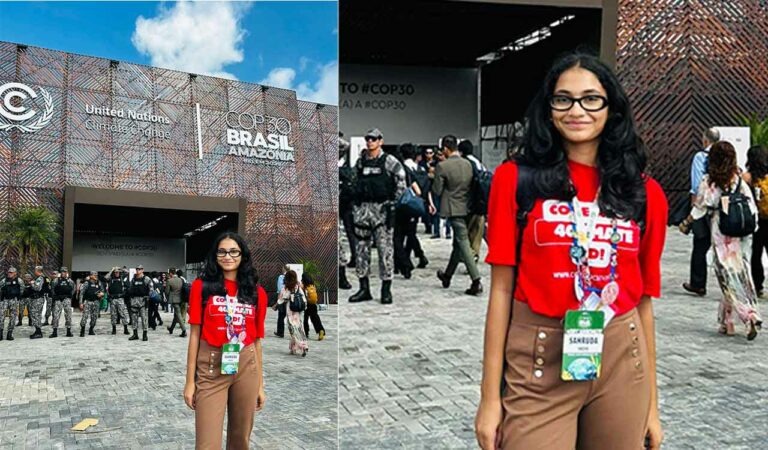 Hyderabad student represents India at COP 30 in Brazil