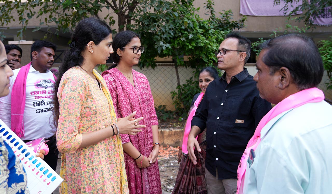 Families join campaign trail in Jubilee Hills by-election