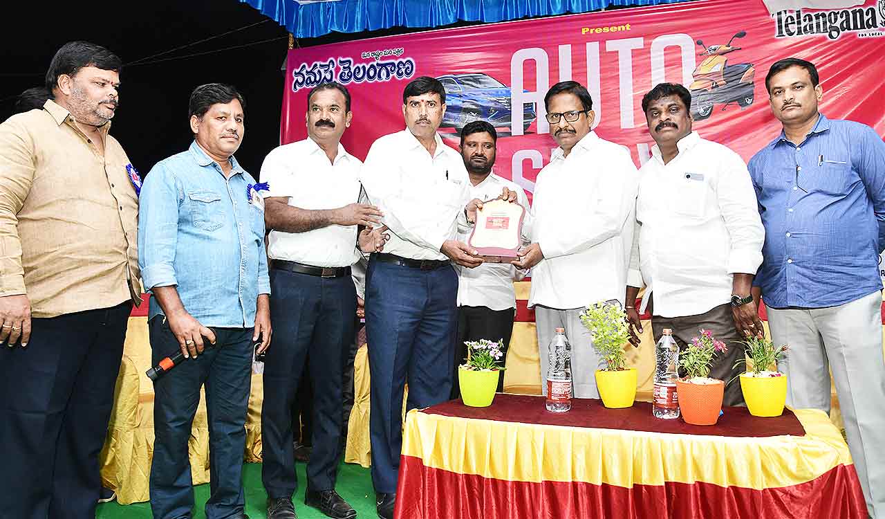 Telangana Today-Namaste Telangana auto show concludes with lucky draw winners