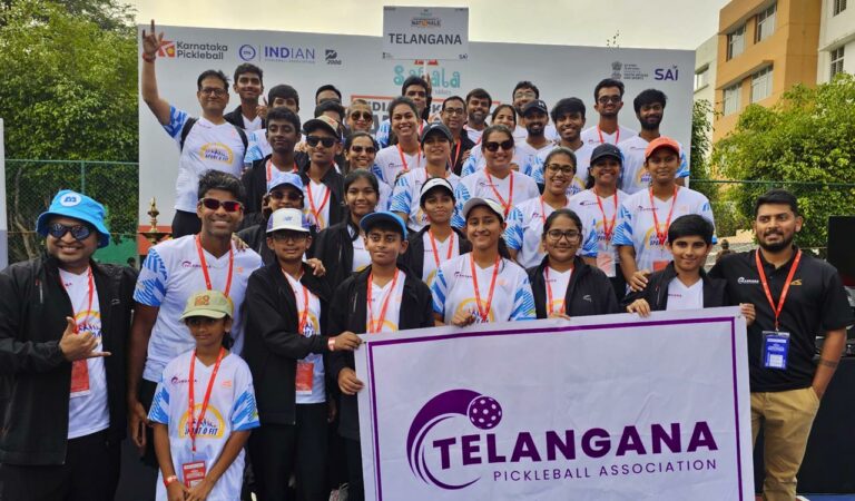 Telangana shines with 20 medals at IPA Pickleball Nationals