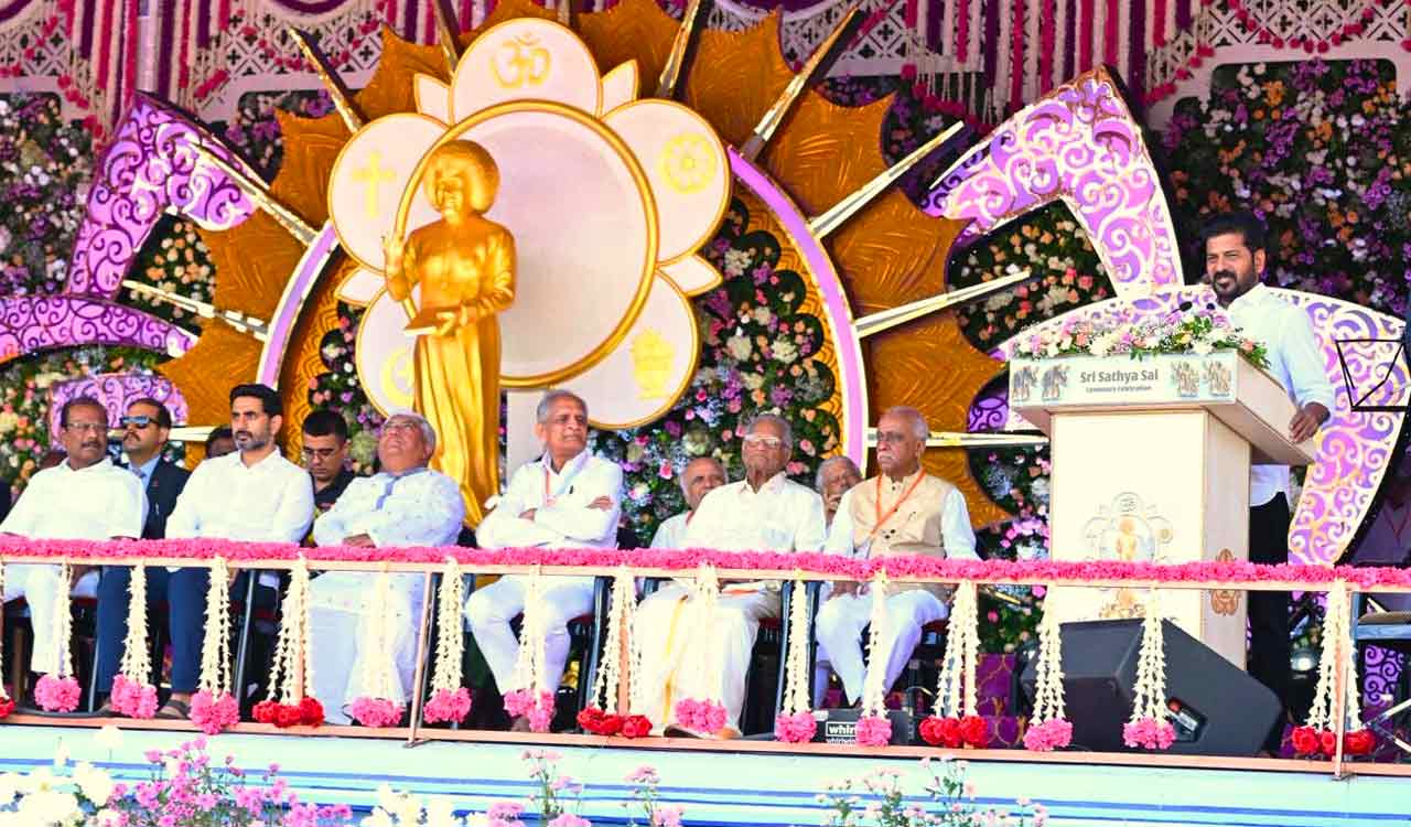 Telangana to organise 100th birthday celebrations of Sri Satya Sai Baba officially