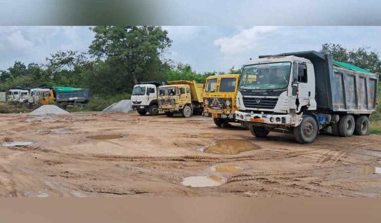 Overloaded gravel trucks from Medak quarries raise road safety concerns