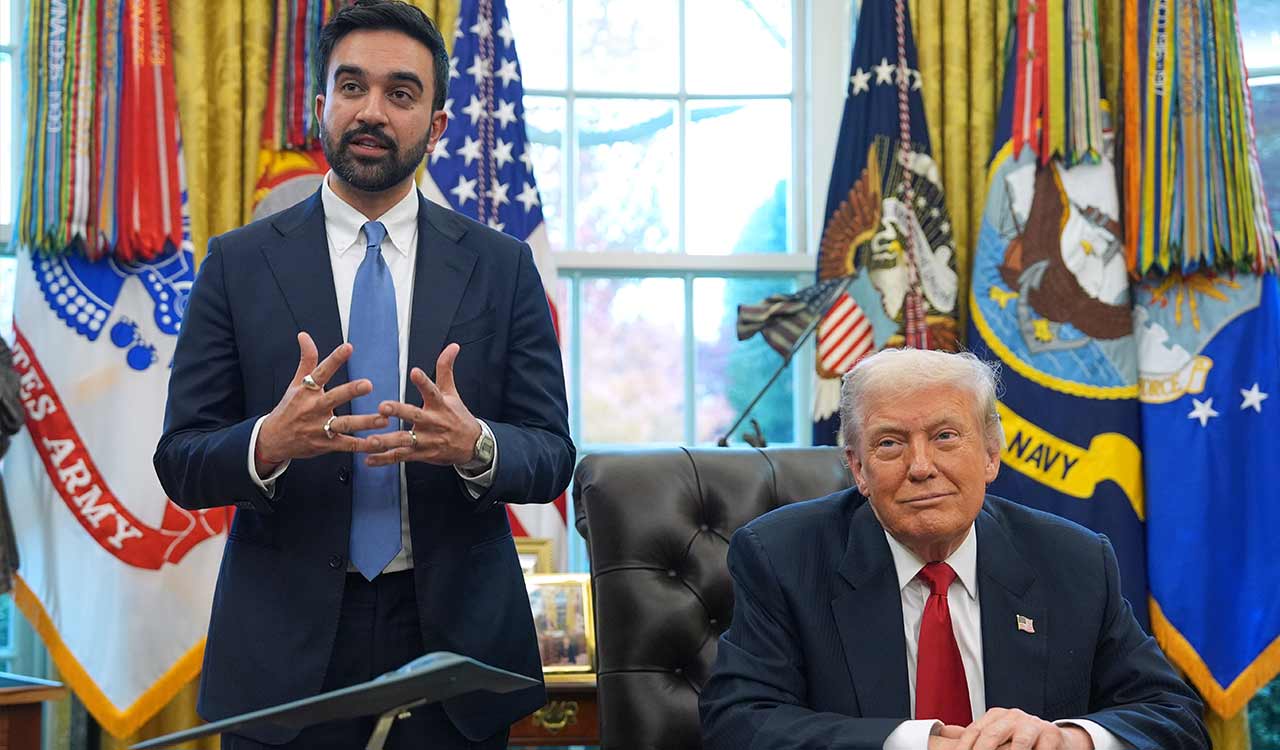 Trump, NYC Mayor-elect Mamdani hold “very productive” oval office meeting