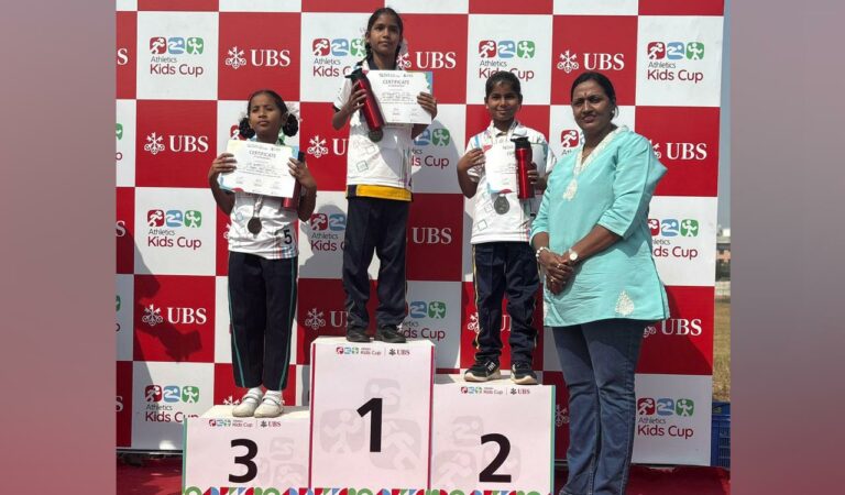 UBS Athletics Kids Cup crowns young champions in Hyderabad