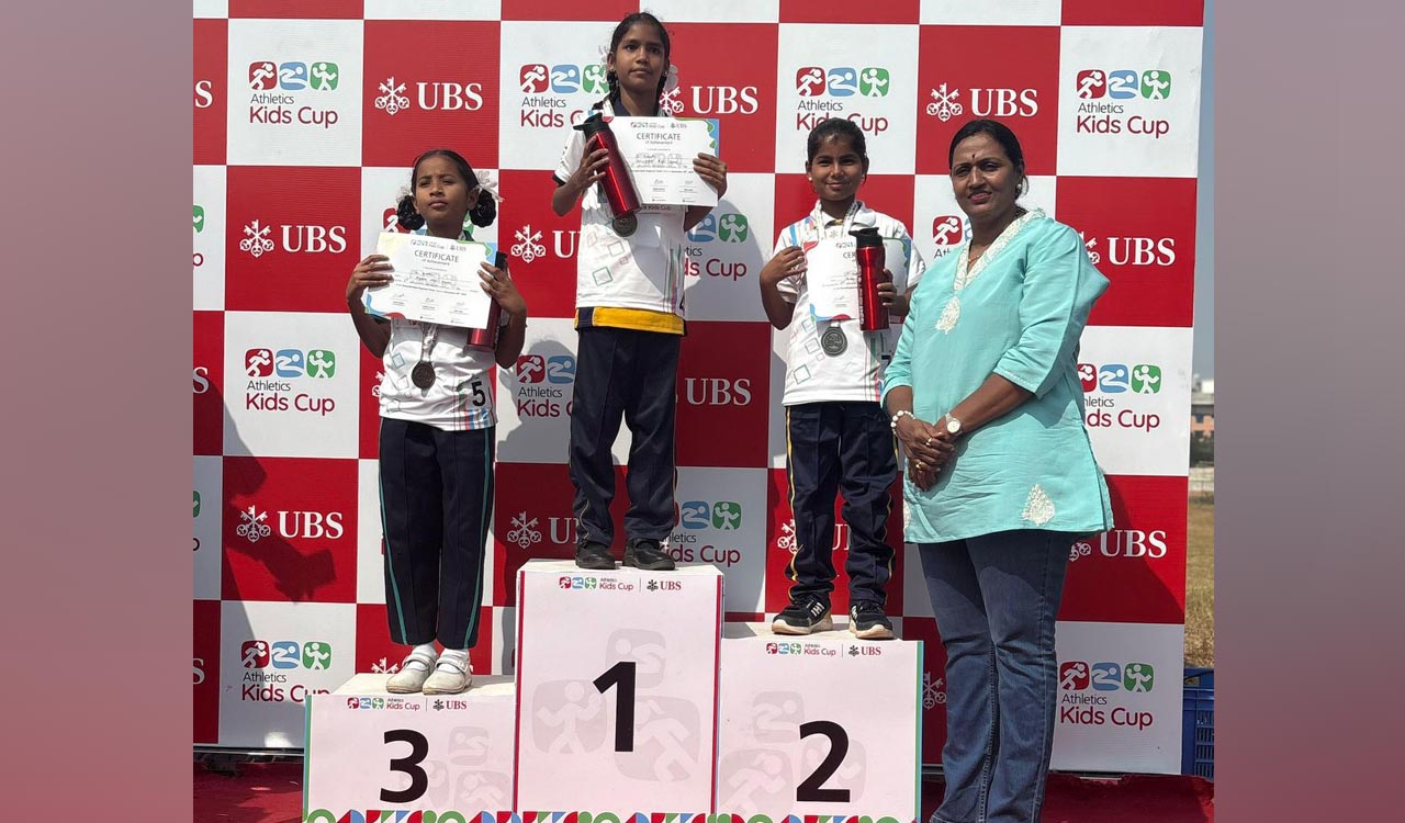 UBS Athletics Kids Cup crowns young champions in Hyderabad