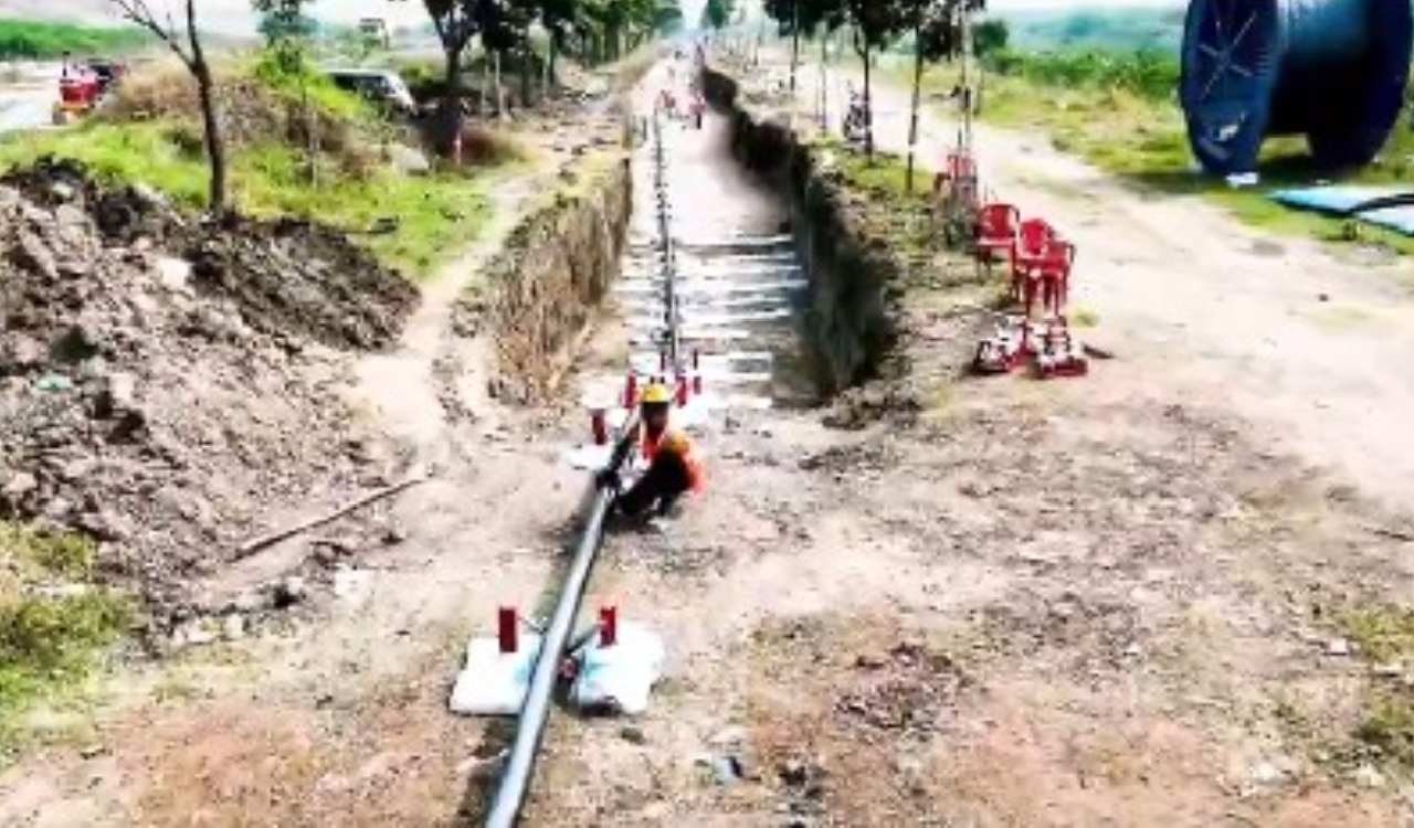 Underground power network progresses fast in Amaravati, says Nara Lokesh