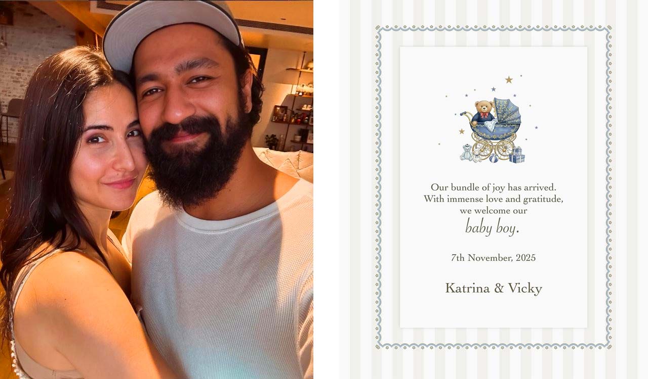 Vicky Kaushal and Katrina Kaif welcome baby boy, share heartfelt post on Instagram