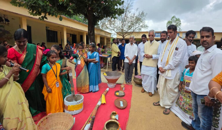 Students highlight sustainable farming at agriculture expo in Siddipet’s Wargal