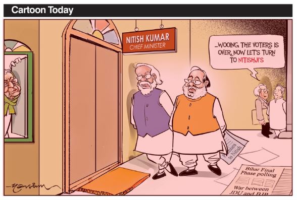 Cartoon Today on November 11, 2025