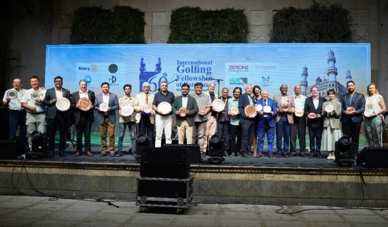 Indian team wins Nations Cup in IGFR World Golf Championship in Hyderabad