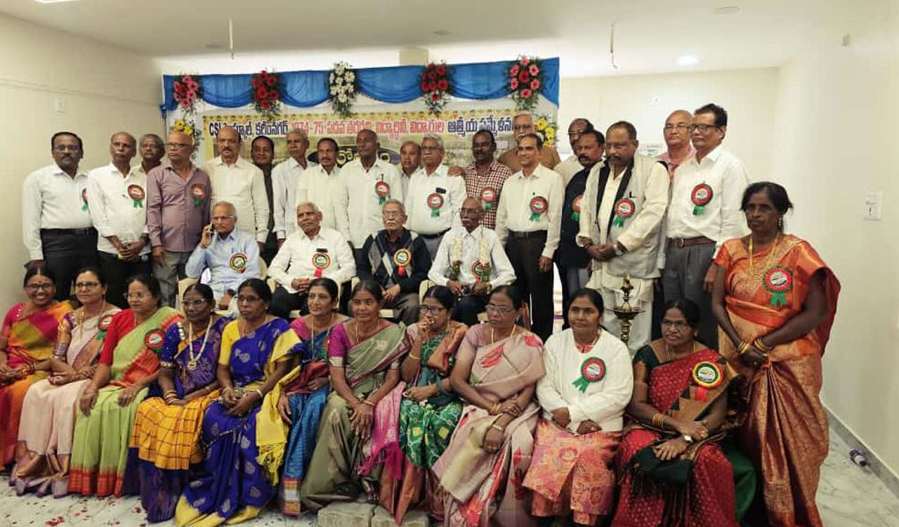 Golden jubilee reunion brings 1974–75 batch of CSI High School together in Karimnagar