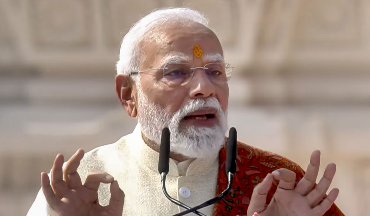 Ayodhya teaches how a person becomes ‘Maryada Purushottam’: PM Modi