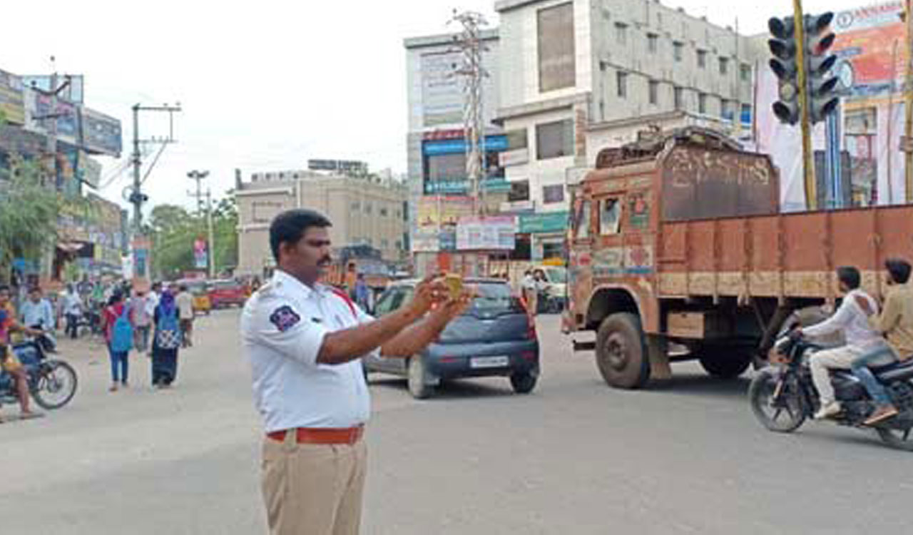 Hyderabad Police Commissioner V C Sajjanar cracks down on traffic violations