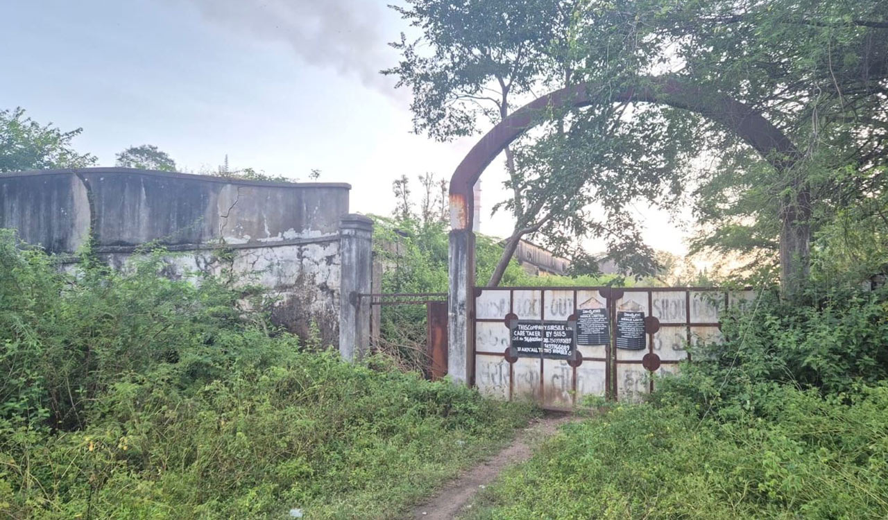 Auction of historic Sirsilk factory land shatters revival hopes in Kagaznagar