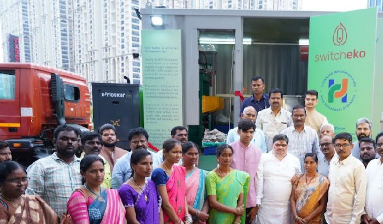 Switcheko launches mobile waste recycling unit in Hyderabad