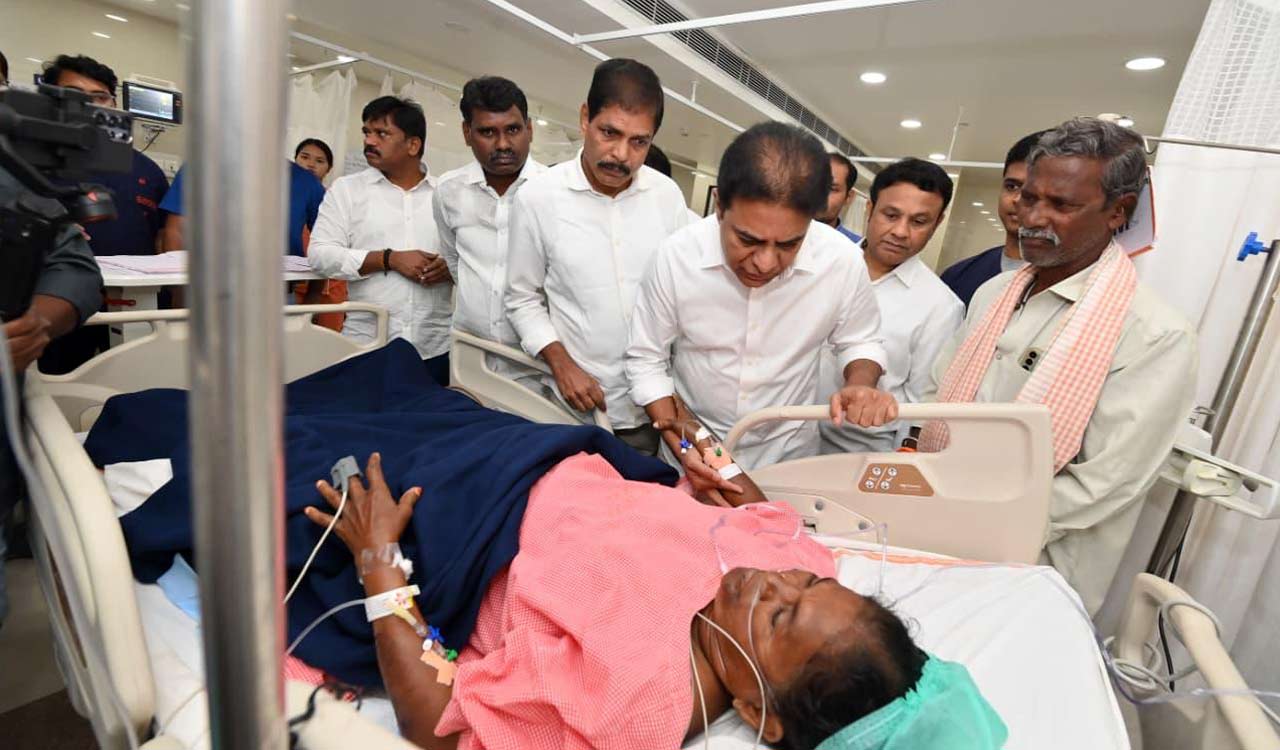 KTR warns of retaliation if police remain spectators of Congress violence