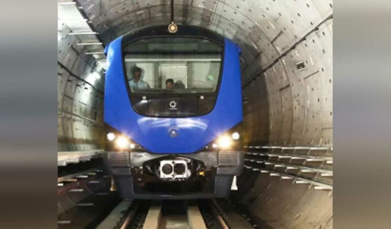 Chennai Metro train stalls inside tunnel; passengers walk 500 metres to safety