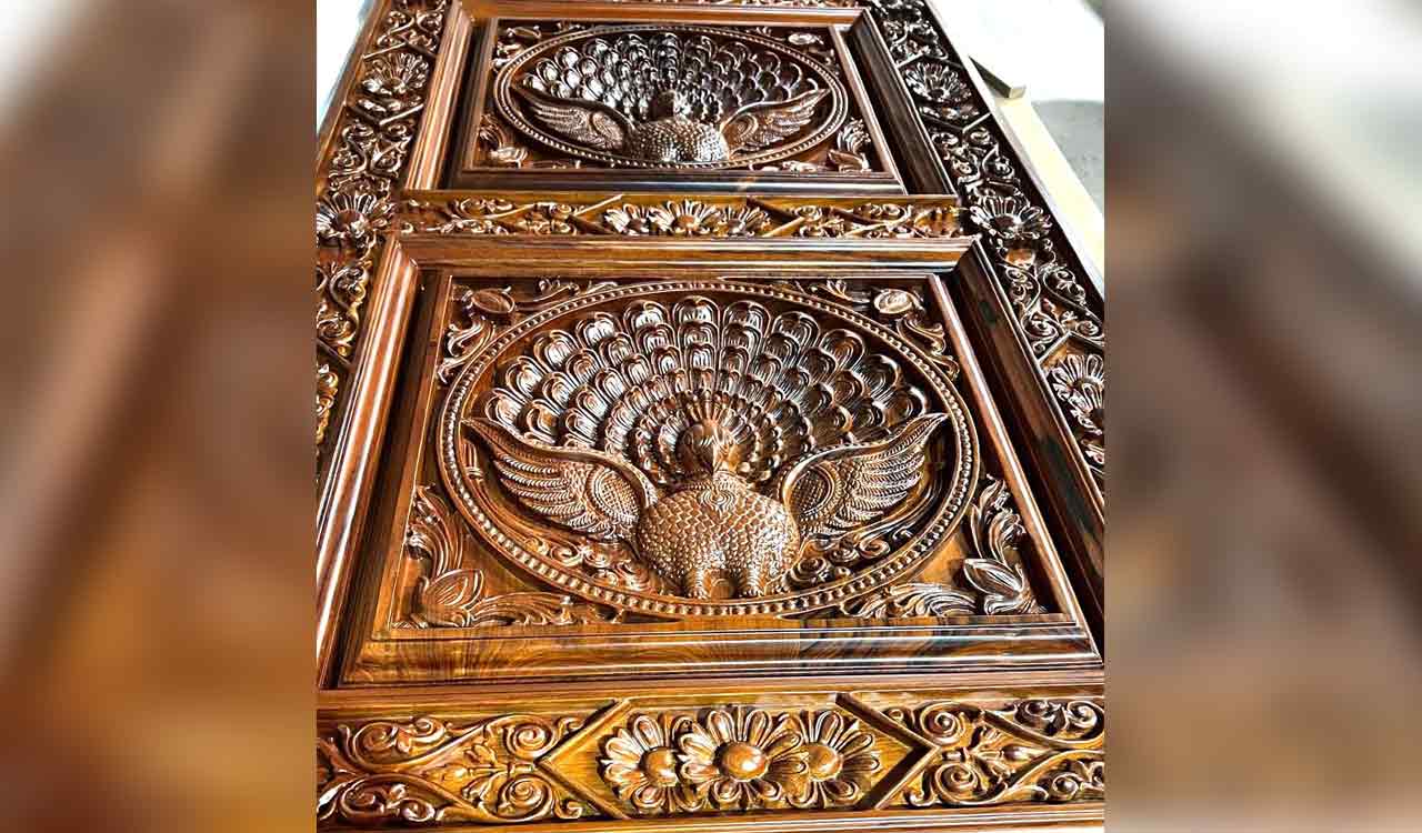 Hyderabad firm crafts 240 teak doors for Ayodhya Ram Mandir