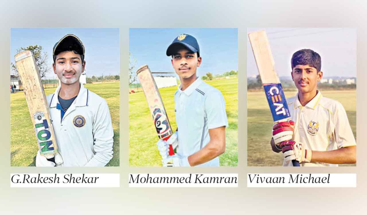 Rakesh’s double ton propels St Mark’s to massive win at HCA Inter-schools