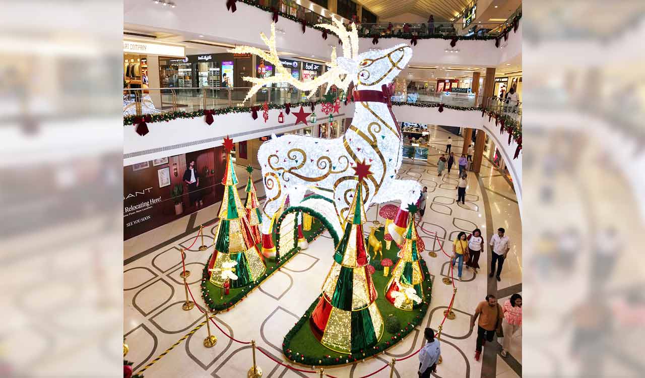 Inorbit Mall Cyberabad ushers in Christmas with European-style décor
