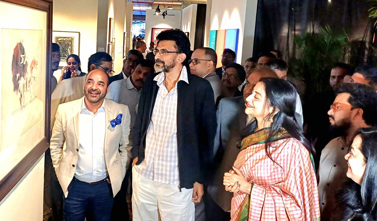 Sekhar Kammula inaugurates Hyderabad’s largest art showcase Hyd Art 2025