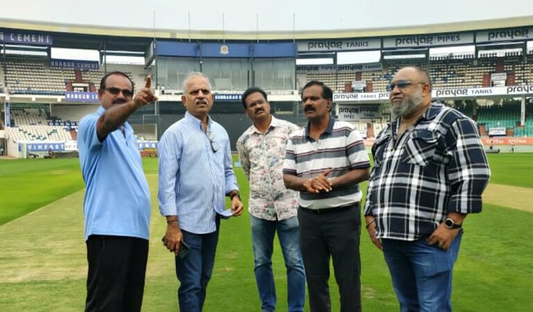 ACA inspects ACA-VDCA Stadium ahead of India vs South Africa ODI