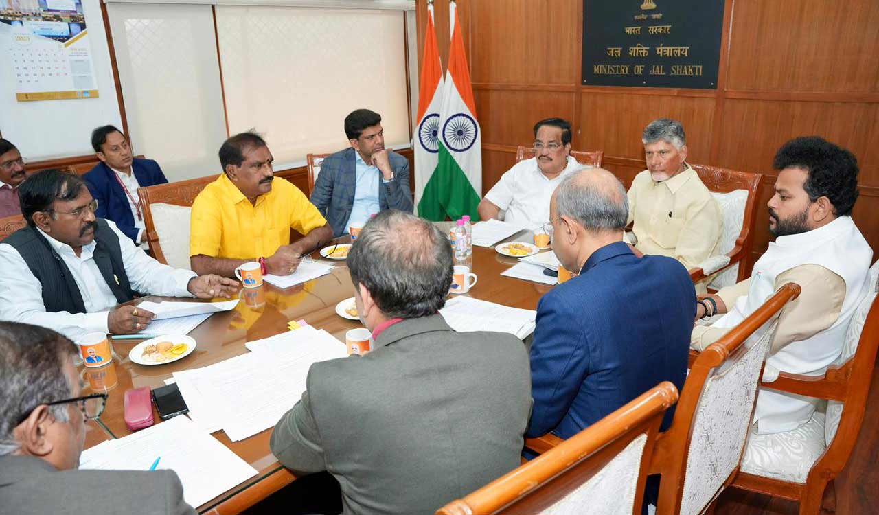 AP CM raises Almatti Dam height issue with Union Jal Shakti Minister