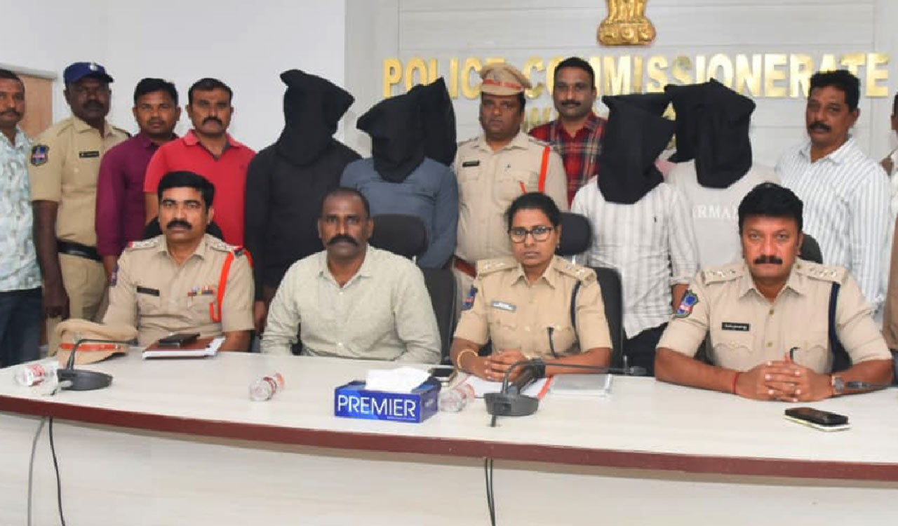 Warangal police bust Rajasthan ATM theft gang, seven arrested