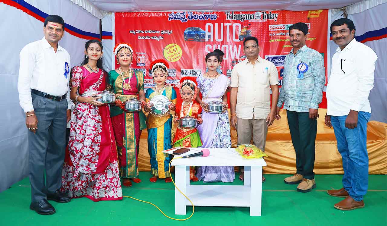 Telangana Today-Namaste Telangana auto show concludes in Nalgonda