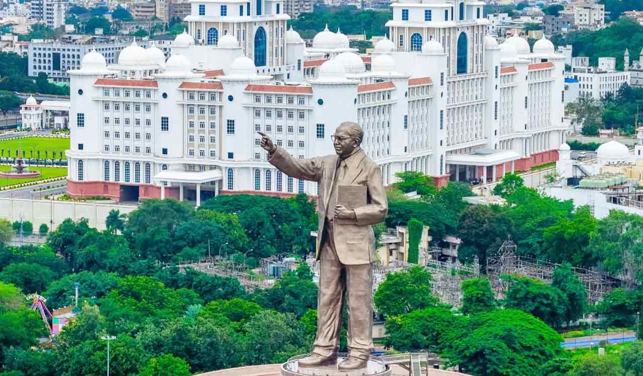 Mild tension at Tank Bund during Ambedkar death anniversary event