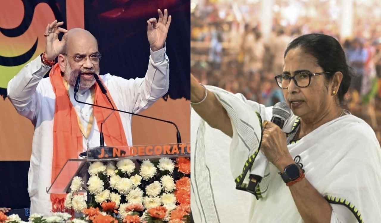 BJP slams Mamata for ‘threatening’ Amit Shah