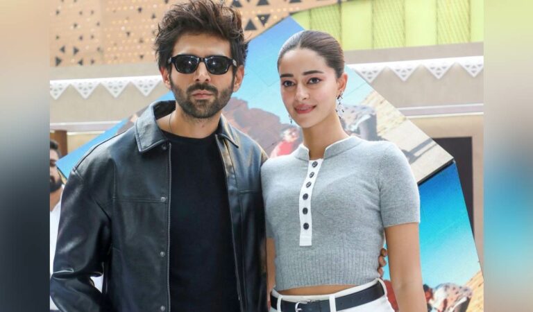 Ananya Panday says Kartik Aaryan ‘looks out for the entire film’