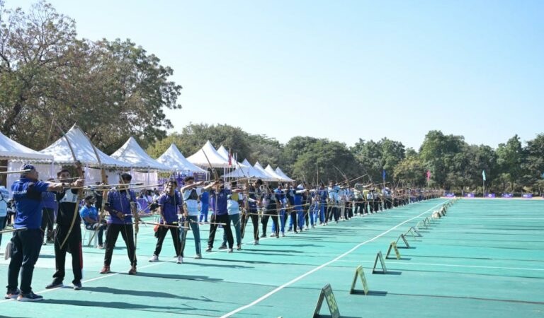 Sujata Mandi tops first round at NTPC Senior National Archery Championship